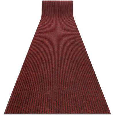 RugsX Liverpool red 120x220 cm Doormat - High traffic, Indoor/Outdoor RugsX Liverpool red 120x220 cm Doormat - High traffic, Indoor/Outdoor