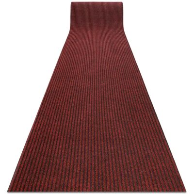 RugsX Liverpool Red Outdoor Indoor Antislip Doormat - Doormat - 120x370 cm RugsX Liverpool Red Outdoor Indoor Antislip Doormat - Doormat - 120x370 cm