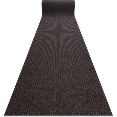 RugsX Brown Antislip Doormat - 100x350cm - Indoor/Outdoor Rug RugsX Brown Antislip Doormat - 100x350cm - Indoor/Outdoor Rug