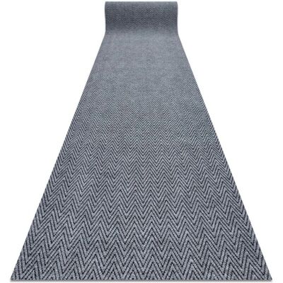 RugsX Magnus Zigzag Grey Doormat - 200x140 cm - Indoor Outdoor RugsX Magnus Zigzag Grey Doormat - 200x140 cm - Indoor Outdoor