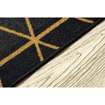 RugsX Alfombra de pasillo Hexágono antideslizante 100x410 cm RugsX Alfombra de pasillo Hexágono antideslizante 100x410 cm