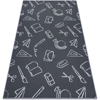 Tappeto per bambini grigio Dywany Łuszczów - 100x250 cm - Tappeto cameretta bambini Tappeto per bambini grigio Dywany Łuszczów - 100x250 cm - Tappeto cameretta bambini