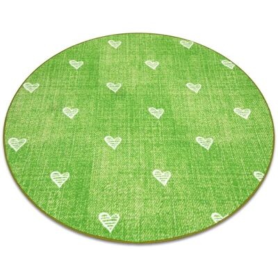Dywany Łuszczów Círculo Verde Alfombra infantil - Alfombra vintage para niños Dywany Łuszczów Círculo Verde Alfombra infantil - Alfombra vintage para niños
