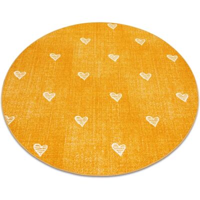 Dywany Łuszczów Orange Kids Carpet - 100cm Type of yarn: polyamide Dywany Łuszczów Orange Kids Carpet - 100cm Type of yarn: polyamide