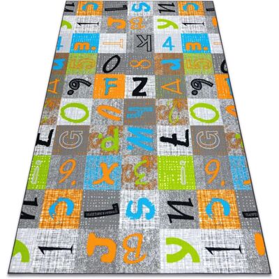 RugsX JUMPY Tappeto Patchwork - Bambini, Lettere, Numeri, 100x300 cm RugsX JUMPY Tappeto Patchwork - Bambini, Lettere, Numeri, 100x300 cm