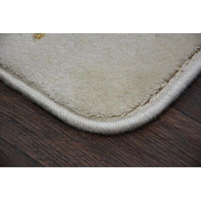 Alfombra Ivory White 80x150cm - Lana y Acrílico Alfombra Ivory White 80x150cm - Lana y Acrílico
