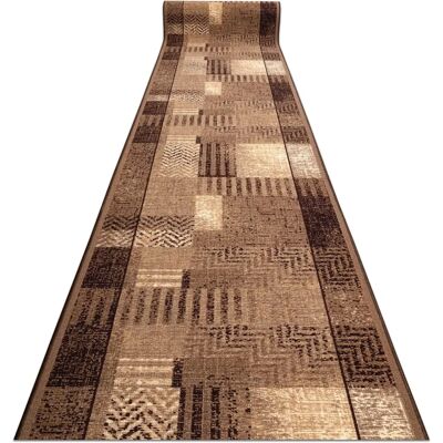 Dywany Łuszczów Beige Anti-slip Runner - Carpet for Hallways Dywany Łuszczów Beige Anti-slip Runner - Carpet for Hallways