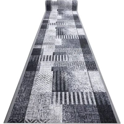Essenza Grey Runner - Anti-slip, 67x550 cm, Polyamide Essenza Grey Runner - Anti-slip, 67x550 cm, Polyamide