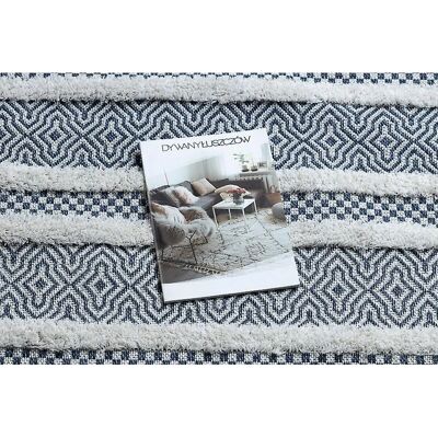 Dywany Łuszczów Eco Sisal Boho MOROC Líneas - Alfombra de algodón reciclado Dywany Łuszczów Eco Sisal Boho MOROC Líneas - Alfombra de algodón reciclado