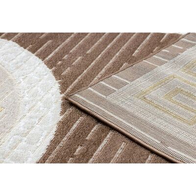 Dywany Łuszczów Modern MEFE Teppich - Beige / Braun - 140x190 cm Dywany Łuszczów Modern MEFE Teppich - Beige / Braun - 140x190 cm