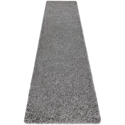 Χαλί shaggy γκρι SOFFI 5cm για σαλόνι και κουζίνα - 80x300cm Χαλί shaggy γκρι SOFFI 5cm για σαλόνι και κουζίνα - 80x300cm