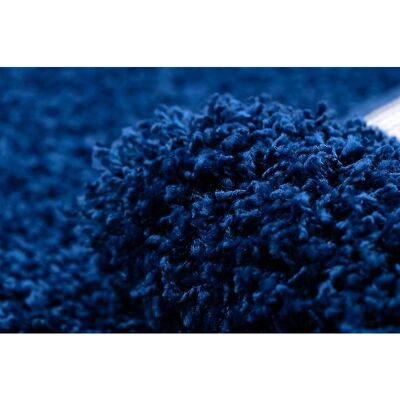 Χαλί shaggy navy από RugsX - 80x250 εκ. για σαλόνι και διάδρομο Χαλί shaggy navy από RugsX - 80x250 εκ. για σαλόνι και διάδρομο