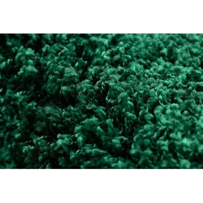 RugsX Teppich SOFFI Kreis Zottelig 5cm Flasche grün - Teppich RugsX Teppich SOFFI Kreis Zottelig 5cm Flasche grün - Teppich