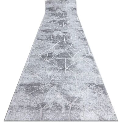 Dywany Łuszczów Grey Runner - Rug Runner for Hallway & Kitchen Dywany Łuszczów Grey Runner - Rug Runner for Hallway & Kitchen