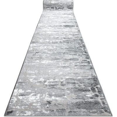 RugsX Corridoio Grigio Scuro MEFE 6184 - Tappeto da corridoio e cucina RugsX Corridoio Grigio Scuro MEFE 6184 - Tappeto da corridoio e cucina