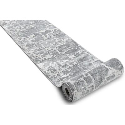 Dywany Łuszczów Modelo MEFE 6184 Pasillo Alfombra - Alfombra de pasillo gris oscuro Dywany Łuszczów Modelo MEFE 6184 Pasillo Alfombra - Alfombra de pasillo gris oscuro
