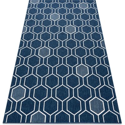 Χαλί Εξάγωνο Łuszczów Spring - Μπλε - 160x230 cm Χαλί Εξάγωνο Łuszczów Spring - Μπλε - 160x230 cm