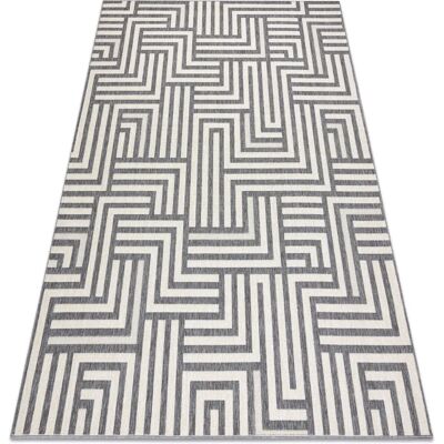 RUGSX Primavera 160x230cm Tappeto a Anello - Crema / Grigio - Tappeto RUGSX Primavera 160x230cm Tappeto a Anello - Crema / Grigio - Tappeto