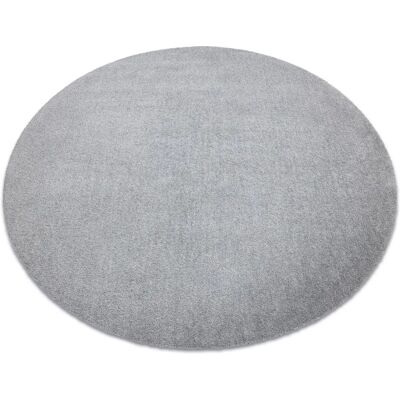 Dywany Łuszczów LATIO 71351060 Círculo Plateado Gris - Alfombra Lavable Dywany Łuszczów LATIO 71351060 Círculo Plateado Gris - Alfombra Lavable