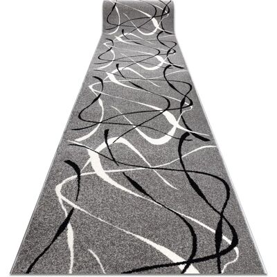 RugsX Choco Argento Grigio Corridore - Tappeto da corridoio per ingresso e cucina RugsX Choco Argento Grigio Corridore - Tappeto da corridoio per ingresso e cucina