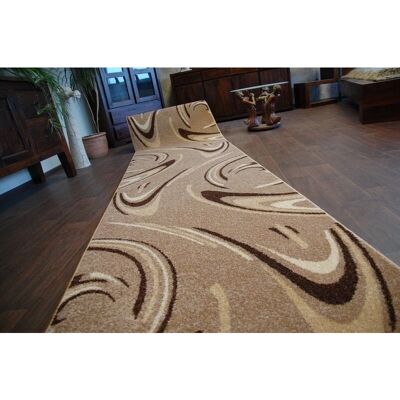 RugsX Fryz Pasillo Alfombra - 12mm Polipropileno - Marrón RugsX Fryz Pasillo Alfombra - 12mm Polipropileno - Marrón