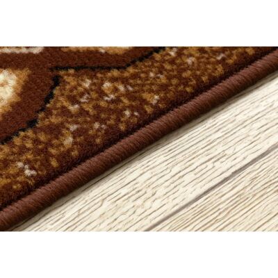 Dywany Łuszczów KRZYŚ Marrón Alfombra de pasillo - Rug Dywany Łuszczów KRZYŚ Marrón Alfombra de pasillo - Rug