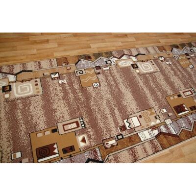 RugsX Pasillo Beige BCF - Polipropileno, 60x900 cm, Antideslizante RugsX Pasillo Beige BCF - Polipropileno, 60x900 cm, Antideslizante