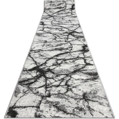MORAD Marmur Mármol Gris Alfombra de pasillo - Runner Rug MORAD Marmur Mármol Gris Alfombra de pasillo - Runner Rug