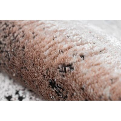 Dywany Łuszczów Μοντέρνο DE LUXE χαλί 634 Frame vintage - δομικό γκρι / ροζ - Χαλί Dywany Łuszczów Μοντέρνο DE LUXE χαλί 634 Frame vintage - δομικό γκρι / ροζ - Χαλί