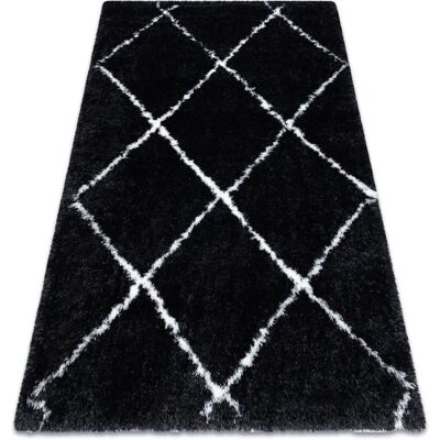 Dywany Łuszczów Alfombra Fluffy 2373 - Antracita / Gris Blanco - Alfombra Dywany Łuszczów Alfombra Fluffy 2373 - Antracita / Gris Blanco - Alfombra