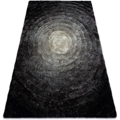 Dywany Łuszczów Alfombra moderna peluda FLIM 008-B2 Círculos - gris estructural - alfombra Dywany Łuszczów Alfombra moderna peluda FLIM 008-B2 Círculos - gris estructural - alfombra