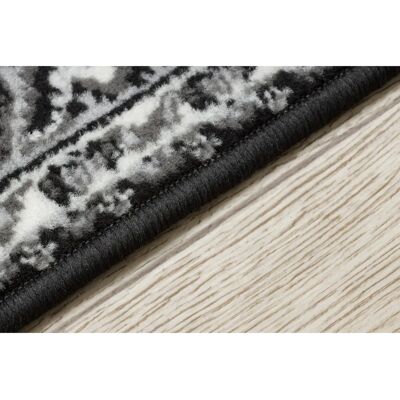 MORAD Tappeto Corrido Grigio 80x750 cm - Polipropilene - Durevole e Morbido MORAD Tappeto Corrido Grigio 80x750 cm - Polipropilene - Durevole e Morbido