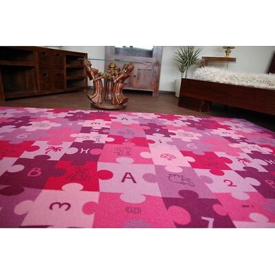 Tappeto PUZZLE viola 250x500cm Tappeto PUZZLE viola 250x500cm