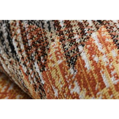 MUNDO D5781 Orange Beige Moderner Teppich - 3D Dreiecke Outdoor MUNDO D5781 Orange Beige Moderner Teppich - 3D Dreiecke Outdoor