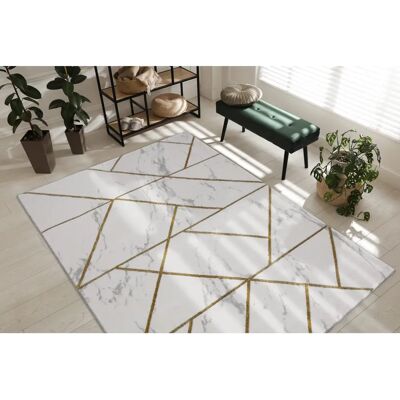 Χαλί EMERALD 1012 Glamour, Γεωμετρικό, Μάρμαρο Κρέμα / Χρυσό - Χαλί Χαλί EMERALD 1012 Glamour, Γεωμετρικό, Μάρμαρο Κρέμα / Χρυσό - Χαλί