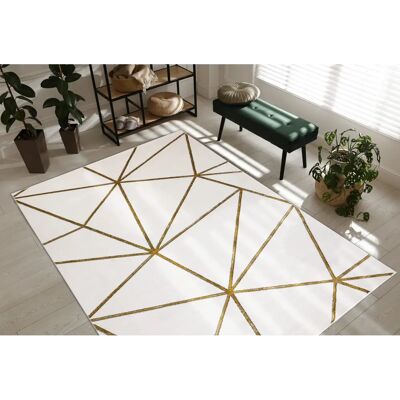Dywany Łuszczów EMERALD Carpet 1013 cream / gold - Carpet Dywany Łuszczów EMERALD Carpet 1013 cream / gold - Carpet