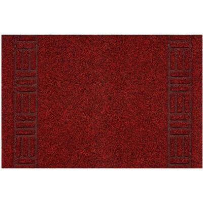 Tapis d'entrée Rouge PRIMAVERA - Polypropylène Durable, Antidérapant, Intérieur/Extérieur - Publicité Tapis d'entrée Rouge PRIMAVERA - Polypropylène Durable, Antidérapant, Intérieur/Extérieur - Publicité