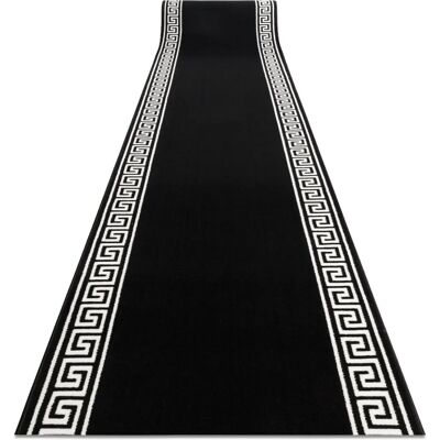 Dywany Łuszczów Grek Pasillo - Polipropileno Negro 80x290cm Dywany Łuszczów Grek Pasillo - Polipropileno Negro 80x290cm