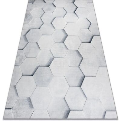 Χαλί Honeycomb Grey André 1180 - Χαλί Χαλί Honeycomb Grey André 1180 - Χαλί