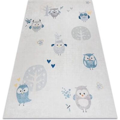 Tappeto Lavabile per Bambini Grigio - Antiscivolo 120x170cm Tappeto Lavabile per Bambini Grigio - Antiscivolo 120x170cm