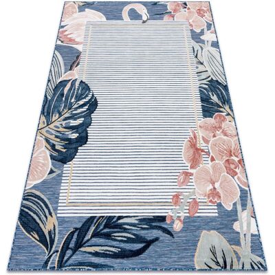 Dywany Łuszczów Botanic Azul Marino Floral Alfombra - Alfombra Dywany Łuszczów Botanic Azul Marino Floral Alfombra - Alfombra
