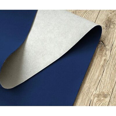 RUMBA Saphir Blau Teppich - Rutschfest, Einfarbig, 70x200cm RUMBA Saphir Blau Teppich - Rutschfest, Einfarbig, 70x200cm