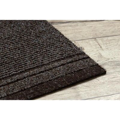 RugsX Málaga Runner Marrón - Alfombra antideslizante interior/exterior RugsX Málaga Runner Marrón - Alfombra antideslizante interior/exterior