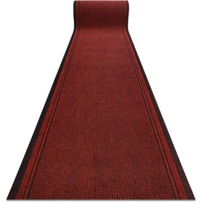 Rugsx - Pasillo antideslizante Málaga rojo 100x200cm - Interior/Exterior Rugsx - Pasillo antideslizante Málaga rojo 100x200cm - Interior/Exterior
