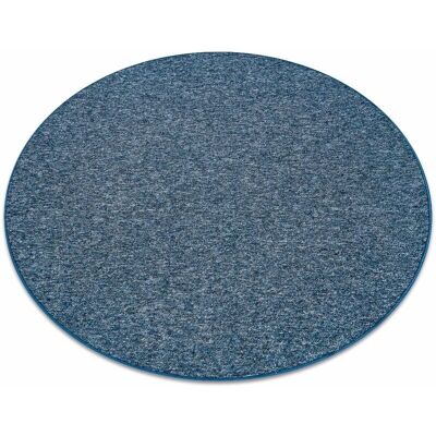 Tapis rond Superstar - Modèle 380 - Bleu - Forme circulaire - Tapis - Publicité Tapis rond Superstar - Modèle 380 - Bleu - Forme circulaire - Tapis - Publicité