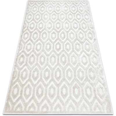 SANTO SISAL Hexagon Teppich - Modern Beigé Polypropylen SANTO SISAL Hexagon Teppich - Modern Beigé Polypropylen