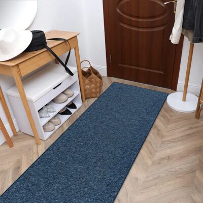 RugsX Pasillo SUPERSTAR 380 azul - Alfombra RugsX Pasillo SUPERSTAR 380 azul - Alfombra