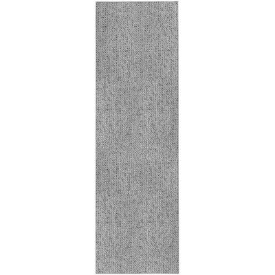 CASABLANCA Läufer Grau 100x330cm - Strapazierfähiger Loop-Teppich CASABLANCA Läufer Grau 100x330cm - Strapazierfähiger Loop-Teppich