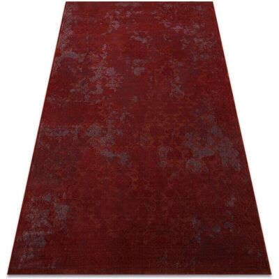 JADE Wollteppich - Rot / Grau Ornament 200x300cm JADE Wollteppich - Rot / Grau Ornament 200x300cm