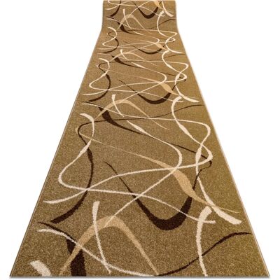 RugsX Pasillo KARMEL HEAT-SET FRYZ CHOCO nuez - Marrón - Alfombra RugsX Pasillo KARMEL HEAT-SET FRYZ CHOCO nuez - Marrón - Alfombra